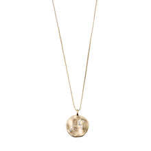 Load image into Gallery viewer, Pilgrim Leo Zodiac Necklace - Gold
