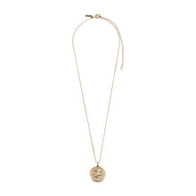 Load image into Gallery viewer, Pilgrim Leo Zodiac Necklace - Gold
