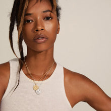 Load image into Gallery viewer, Pilgrim Leo Zodiac Necklace - Gold
