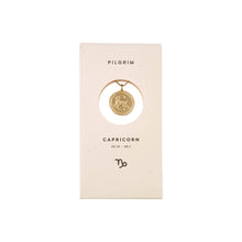 Load image into Gallery viewer, Pilgrim Capricornus Zodiac Necklace - Gold
