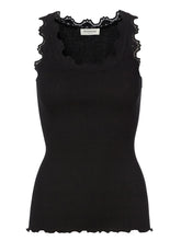 Load image into Gallery viewer, Rosemunde Iconic Silk Top - Black
