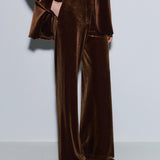 Velvet Trousers - Choco