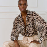 Long Printed Shirt - Spots