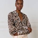 Long Printed Shirt - Spots