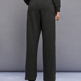 Sweatpants with Rhinestones - Coal