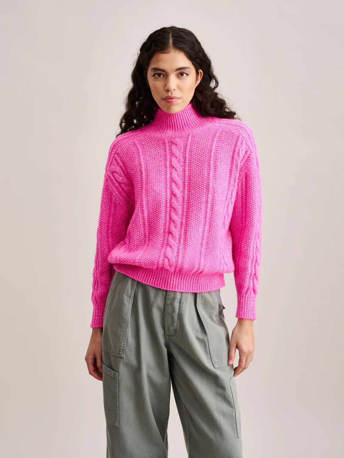 Nanphu Sweater - Fluo Pink