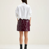 Heleni Skirt - Wine