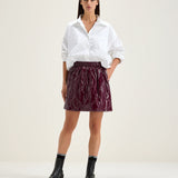 Heleni Skirt - Wine