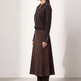 LR-Tila 1 Skirt - Dark Brown