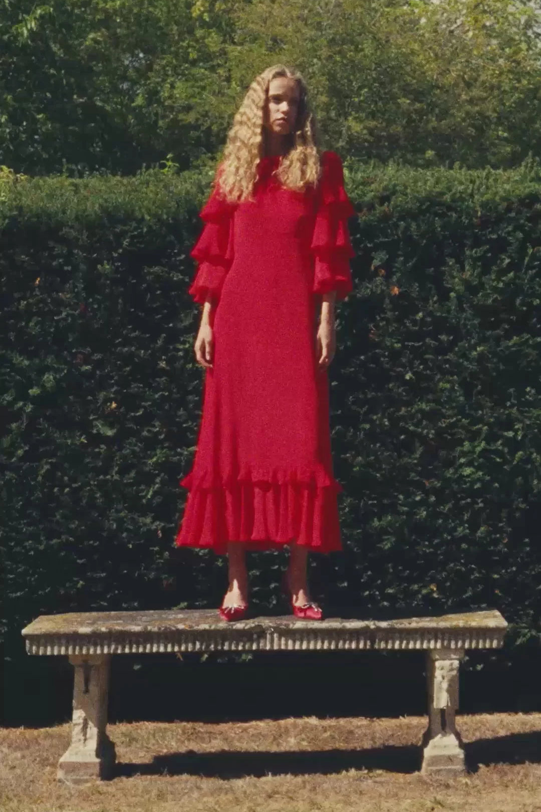 Madeline Maxi Dress - Red