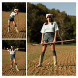 Brankia Knitted T-shirt - Lagoon