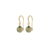 Goldie Earrings - Green/Gold