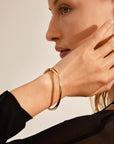 Pilgrim Sophia Bangle Bracelet - Gold