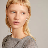 Berthe Pearl Earrings - Gold
