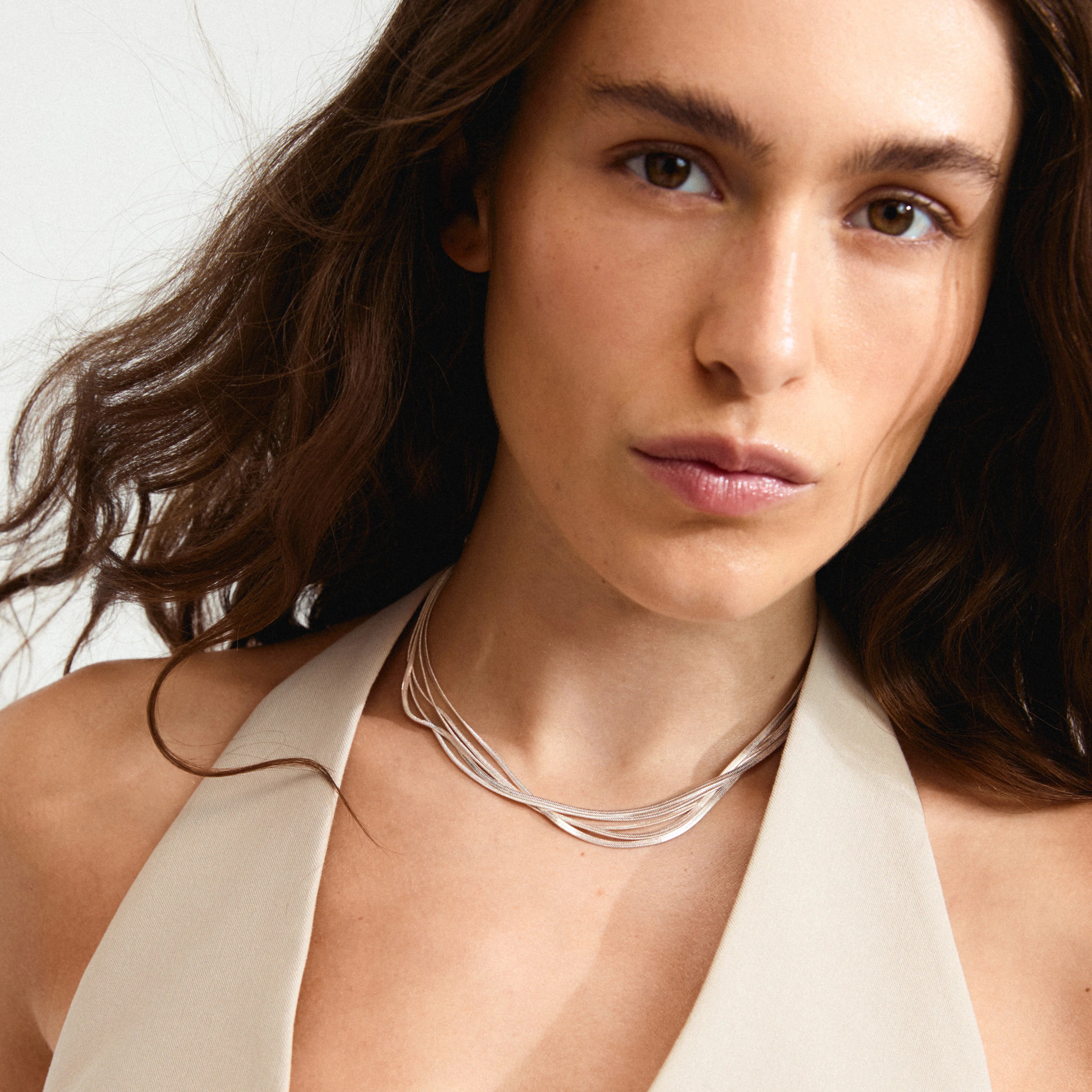 Kira Necklace - Silver