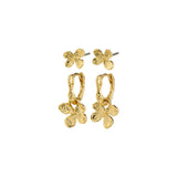 Ajani 2-in-1 Earrings - Gold