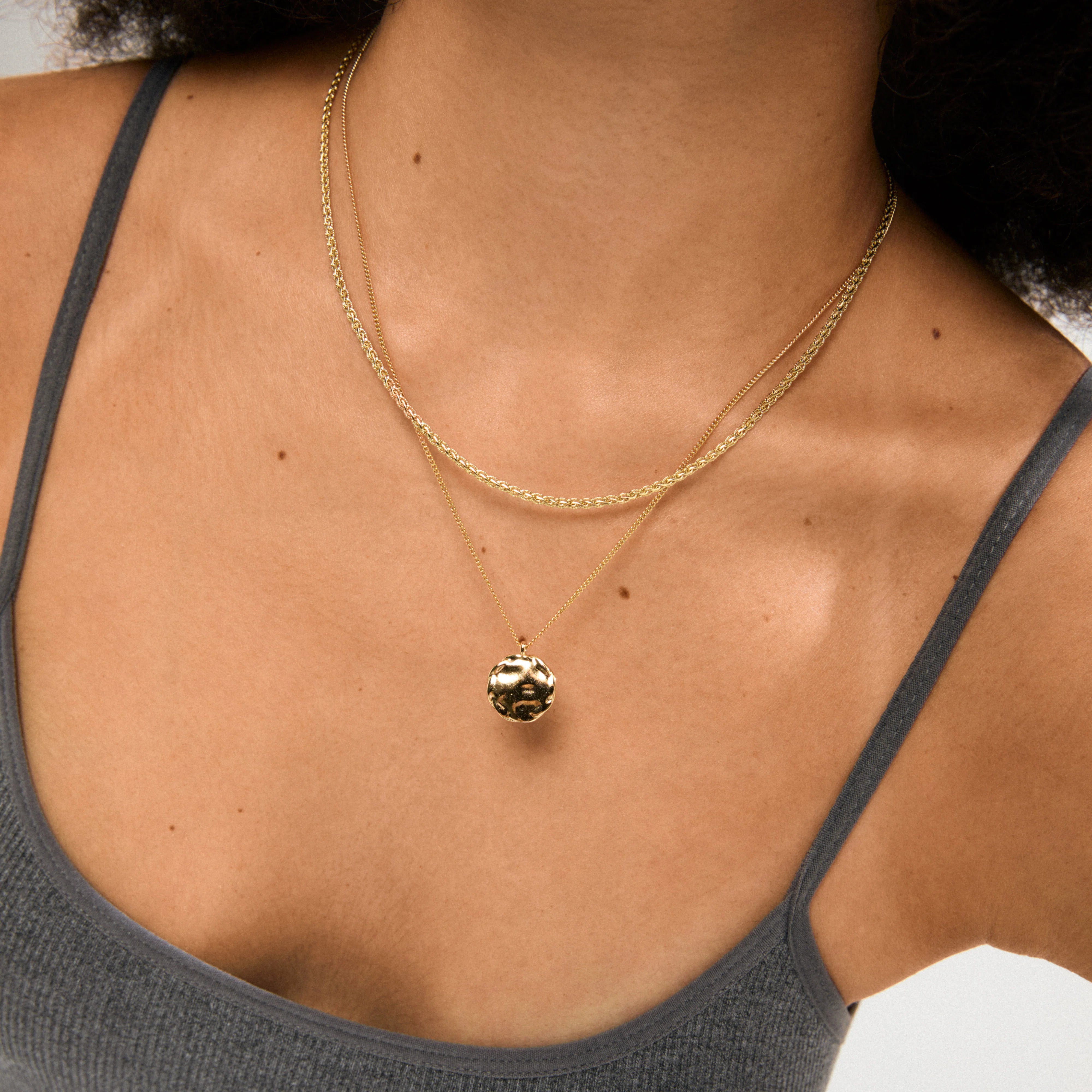 Declan 2-in-1 Necklace - Gold