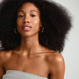 Jorun Large Hoop Earrings - Gold