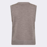 LR Ismaila 11 Knit Vest - Walnut