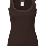 RWBabette U-neck Lace Top - Mole