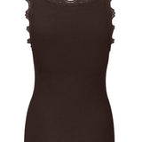 RWBabette U-neck Lace Top - Mole