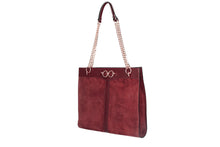 Load image into Gallery viewer, Diva Germana Handbag - Dark Red
