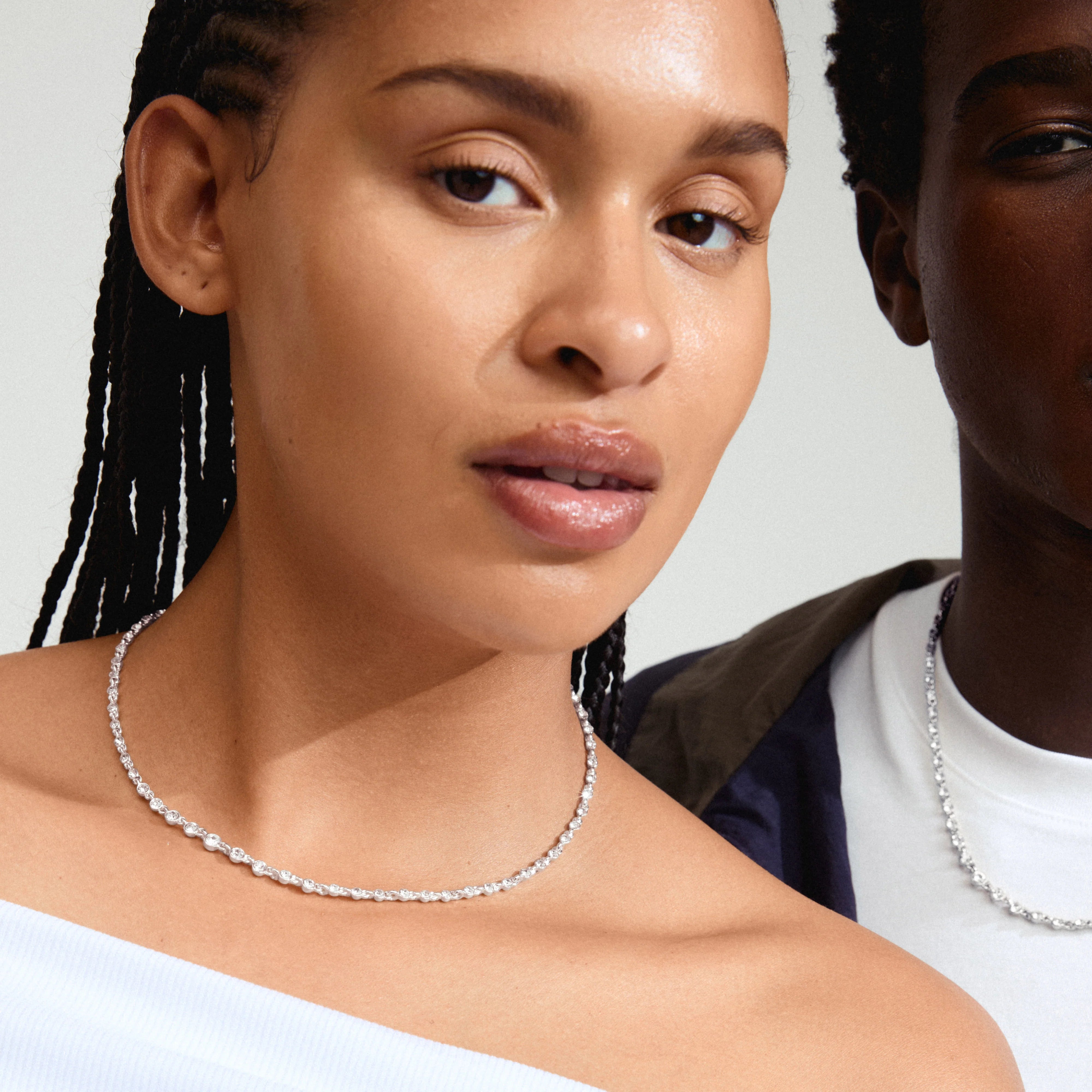 Imogene Necklace - Silver
