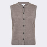 LR Ismaila 11 Knit Vest - Walnut