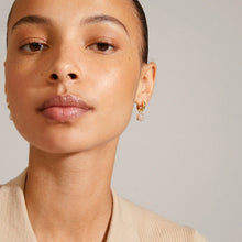 Load image into Gallery viewer, Pilgrim Cindy Crystal Earrings - Gold
