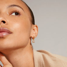 Load image into Gallery viewer, Pilgrim Cindy Crystal Earrings - Gold
