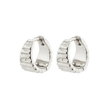 Load image into Gallery viewer, Pilgrim Jemma Huggie Hoops - Silver
