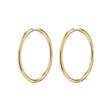 Eanna Maxi Hoop Earrings - Gold