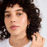 Eanna Maxi Hoop Earrings - Gold