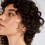 Eanna Maxi Hoop Earrings - Gold