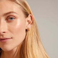 Load image into Gallery viewer, Pilgrim Desiree Hoop &amp; Cuff Earrings - Gold
