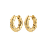 Nevaeh Hoop Earrings - Gold