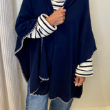 Bixty Poncho Cardigan - Night