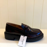 Nayeli Patent Loafer - Bordeaux