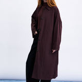 Tomita Trenchcoat - Bordeaux