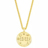 Lucky Amulet Pendant Necklace - 11:11