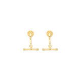 T- Bar LIGHT Earrings - Gold