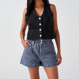 Louis Shorts - Washed Denim