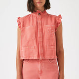 Dear Pablo Waistcoat - Mineral Red