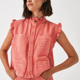 Dear Pablo Waistcoat - Mineral Red