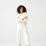 Sophie Trousers - Ecru Denim