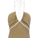 The Makena Top - Tan