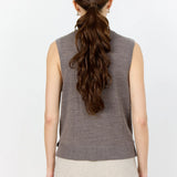 LR Ismaila 11 Knit Vest - Walnut