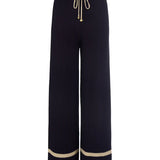 The Stella Knit Trousers - Caribbean