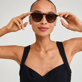 Alejandra Sunglasses - Tortoise Brown