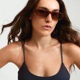 Alayna Sunglasses - Brown
